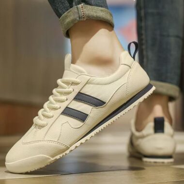 summer breathable lightweight soft sole running men sneakers