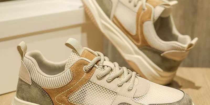 summer breathable mesh versatile casual men sneakers