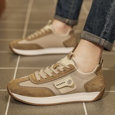 summer breathable mesh casual versatile men sneakers