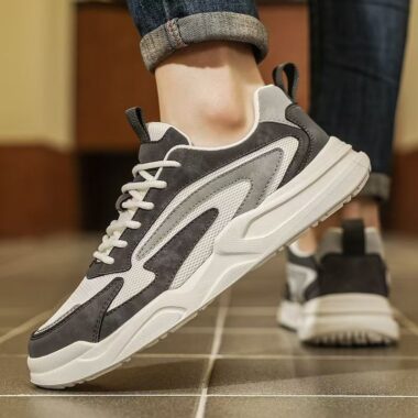 fashion casual breathable mesh versatile men sneakers