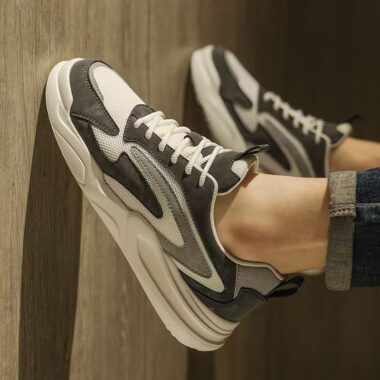 fashion casual breathable mesh versatile men sneakers