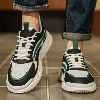 fashion casual breathable mesh versatile men sneakers