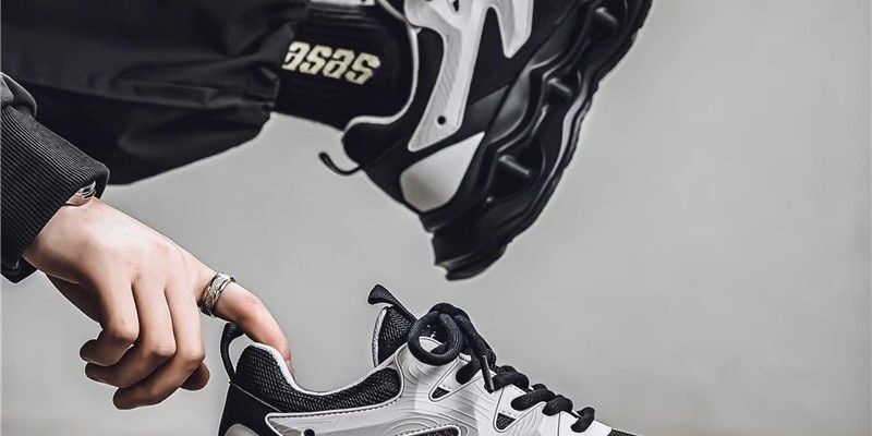 autumn winter breathable mesh height increasing men sneakers