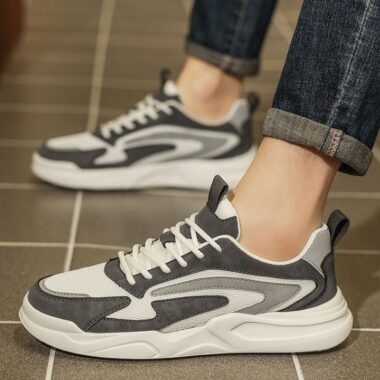 summer casual breathable mesh men sneakers