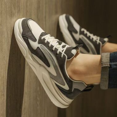 summer casual breathable mesh men sneakers