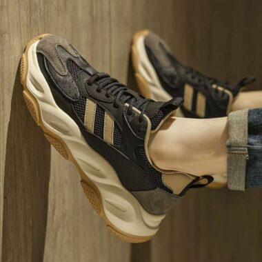 autumn winter non-slip breathable mesh men sneakers