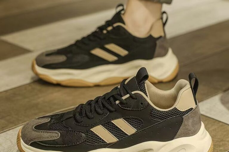 autumn winter non-slip breathable mesh men sneakers