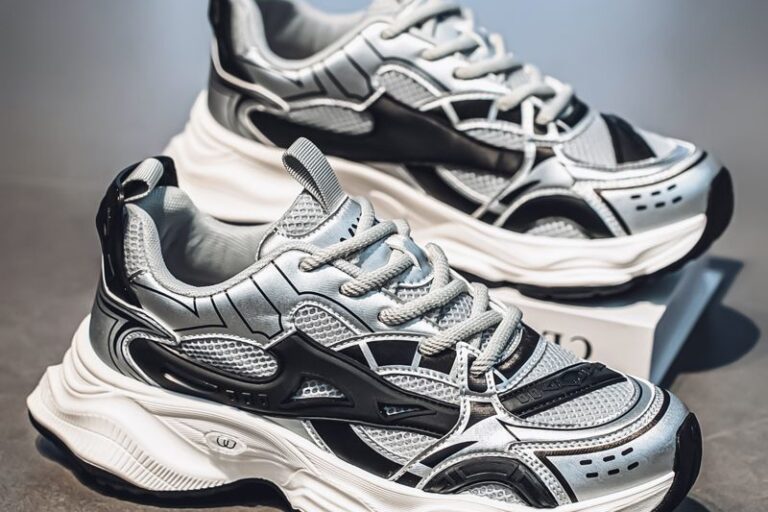 summer breathable mesh thick sole casual men sneakers