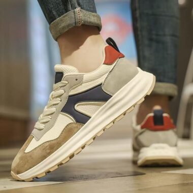 autumn winter versatile casual soft sole men sneakers