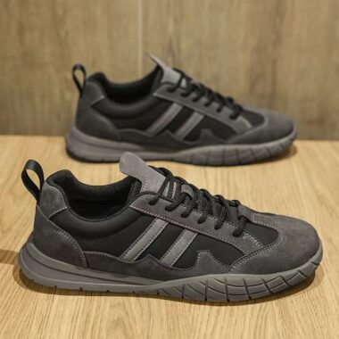 casual fashion waterproof leather men sneakers