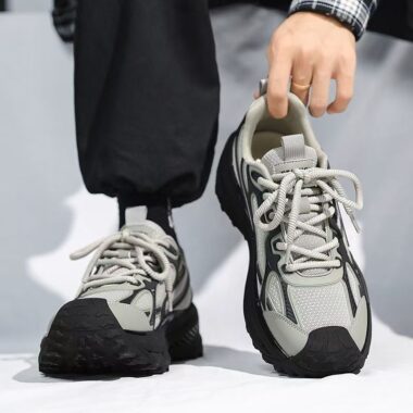 autumn lightweight cushioning outdoor running men sneakers