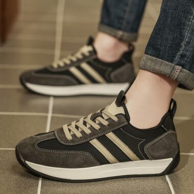 summer lightweight breathable durable mesh men sneakers