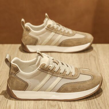 summer lightweight breathable durable mesh men sneakers