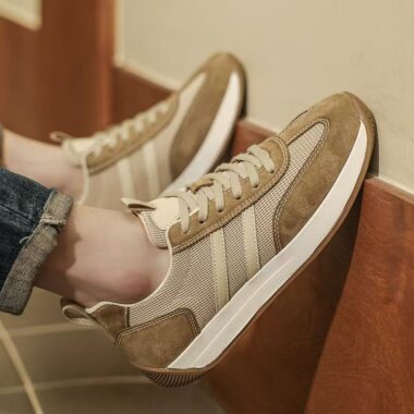 summer lightweight breathable durable mesh men sneakers