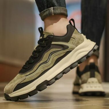 high quality lightweight thick sole casual men sneakers