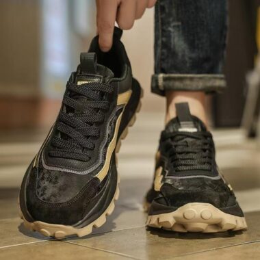 high quality lightweight thick sole casual men sneakers