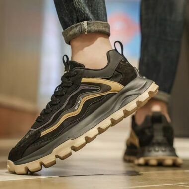 high quality lightweight thick sole casual men sneakers