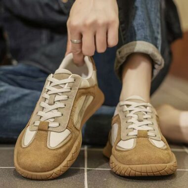 autumn fashion versatile non-slip men sneakers