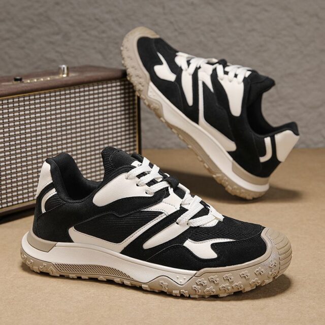 autumn non-slip soft sole running men sneakers