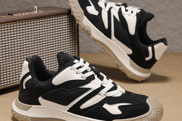 autumn non-slip soft sole running men sneakers