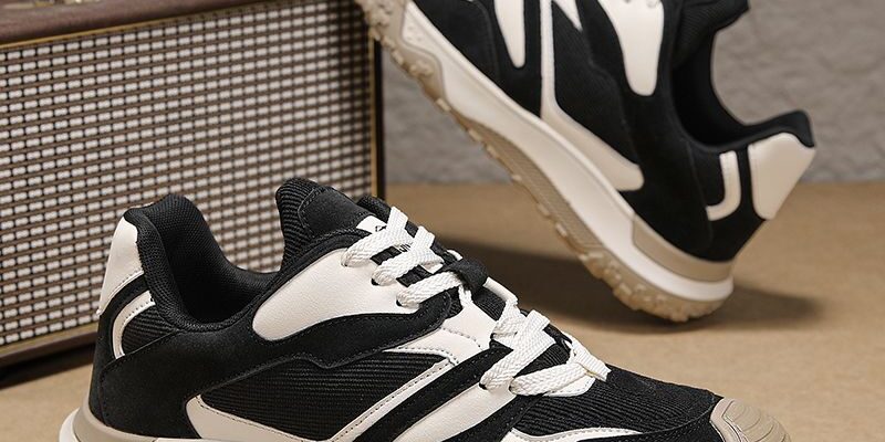 autumn non-slip soft sole running men sneakers