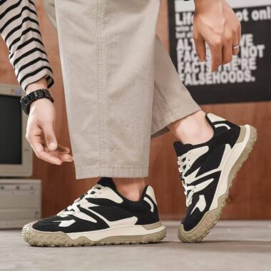 autumn non-slip soft sole running men sneakers