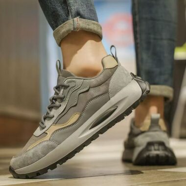 autumn casual running soft sole men sneakers