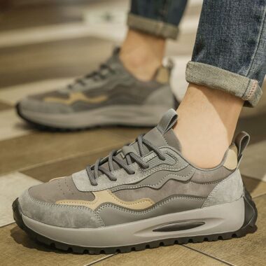 autumn casual running soft sole men sneakers