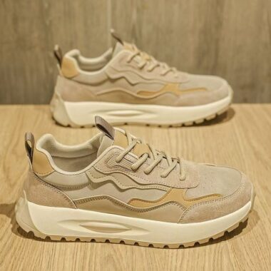 autumn casual running soft sole men sneakers