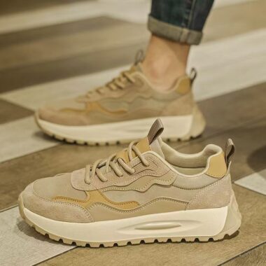 autumn casual running soft sole men sneakers