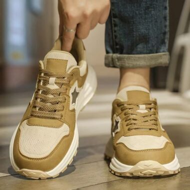 fashion winter thick sole durable casual men sneakers