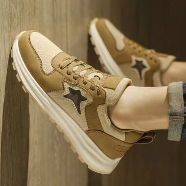 fashion winter thick sole durable casual men sneakers