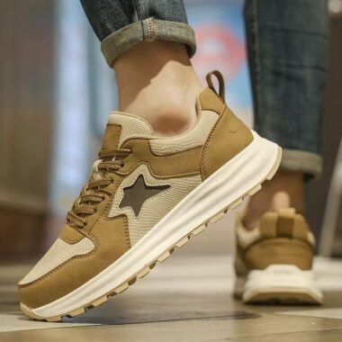 fashion winter thick sole durable casual men sneakers