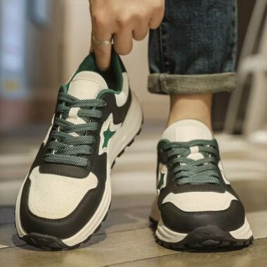 fashion winter thick sole durable casual men sneakers